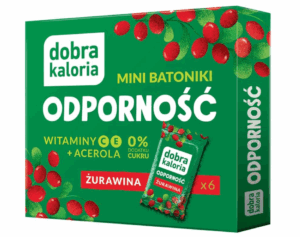 KUBARA Mini Batoniki z nerkowców ODPORNOŚĆ żurawina + wit. C i E + acerola 102g