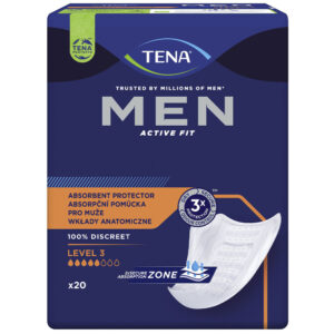 TENA Men Super Level 3, wkładki anatomiczne, 20 sztuk - NFZ
