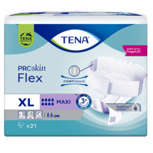 TENA Flex ProSkin Maxi XL, pieluchomajtki, 21 sztuk - NFZ
