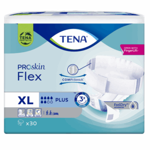 TENA Flex ProSkin Super XL, pieluchomajtki, 30 sztuk - NFZ