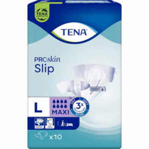 TENA Slip ProSkin Maxi L, pieluchomajtki, 10 sztuk - NFZ