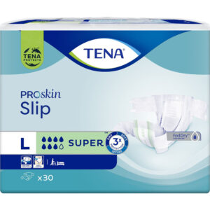 TENA Slip ProSkin Super L, pieluchomajtki, 30 sztuk - NFZ