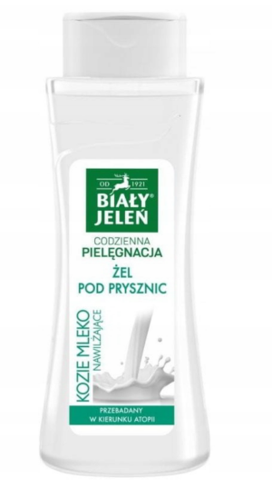 BIAŁY JELEŃ Żel pod prysznic Kozie Mleko 300ml