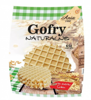 ANIA Gofry Naturalne 65g