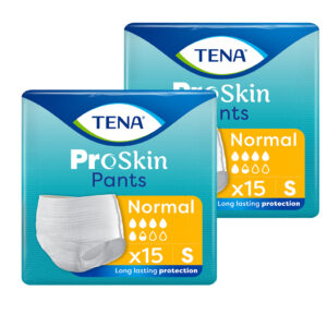 2x TENA Pants Normal S Majtki chłonne pieluchomajtki pieluchy dla dorosłych