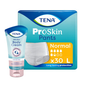 Majtki chłonne TENA Pants Normal L dla dorosłych z Kremem nawilżającym