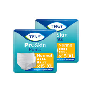 2x TENA Pants Normal XL Majtki chłonne pieluchomajtki pieluchy dla dorosłych