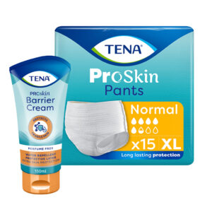 Majtki chłonne TENA Pants Normal XL dla dorosłych z Kremem ochronnym