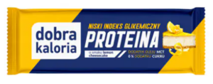 KUBARA Baton proteinowy Niski Indeks Gligemiczny lemon cheesecake  45g