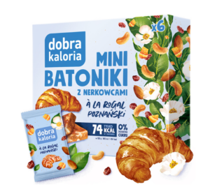 KUBARA Mini Batoniki z nerkowców a'la rogal poznański 102g